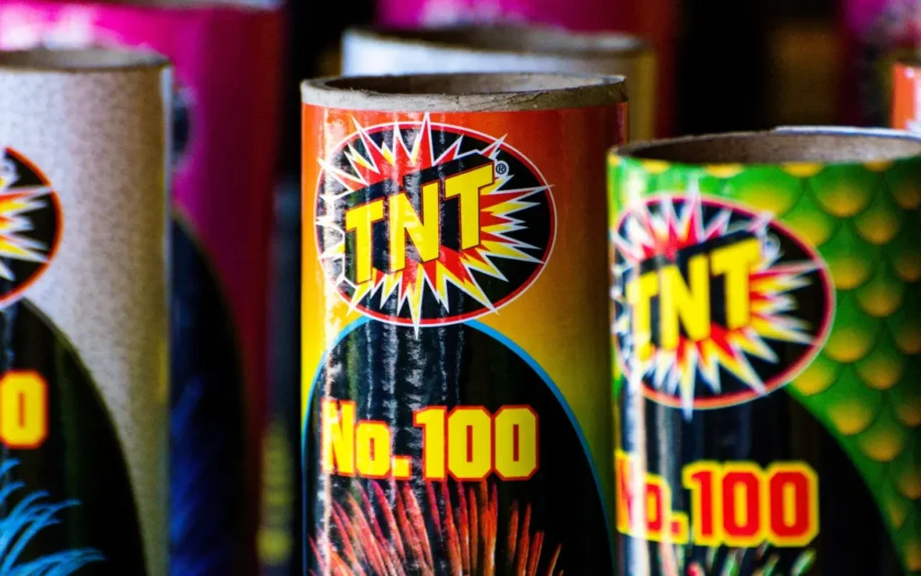 fuegos artificiales empaquetados